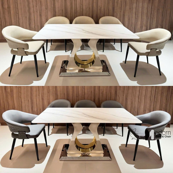 Ghế nhà hàng nệm da PU có tay vịn CN16004-P