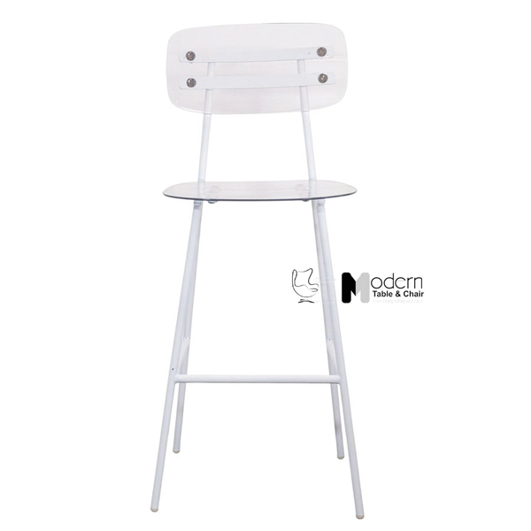 Ghế quầy bar thân nhựa trong suốt CB01003-PC