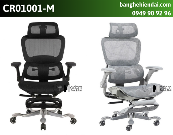 Ghế gaming công thái tay điều chỉnh CR01001-M