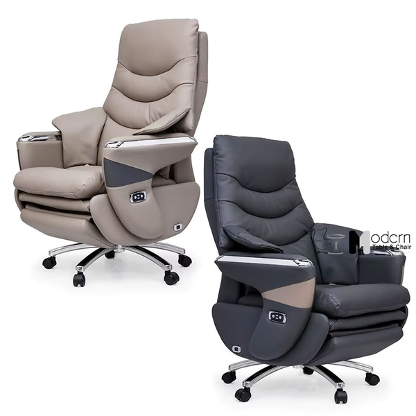 Ghế giám đốc nệm da PU có gác chân CDR27003-P