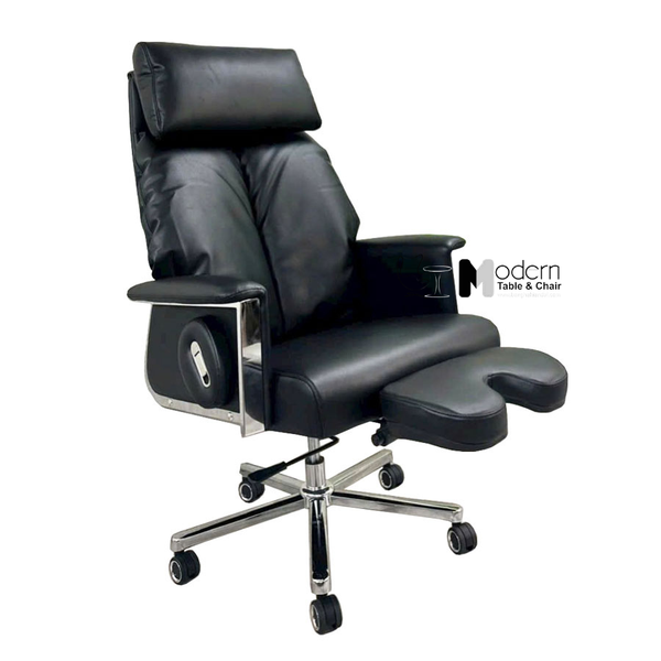 Ghế giám đốc nệm dày có gác chân CR07002-P