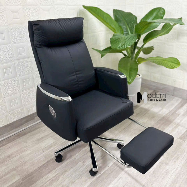 Ghế trưởng phòng lưng cao có gác chân CR07001-P