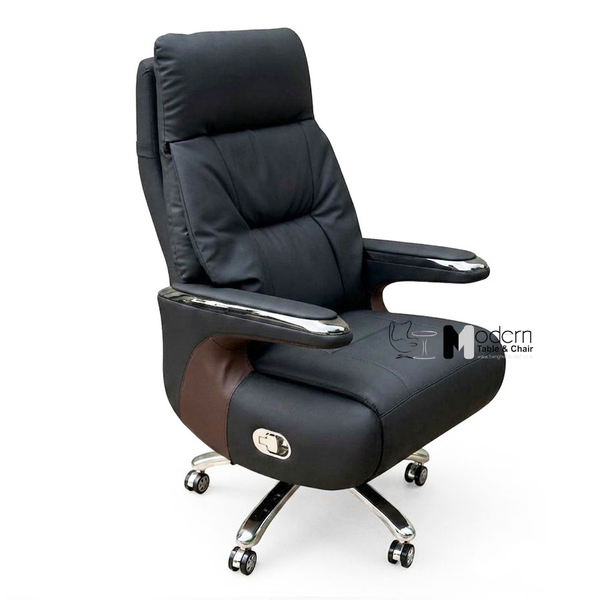 Ghế lãnh đạo nệm da PU ngả lưng sâu CDR27004-P - Màu đen