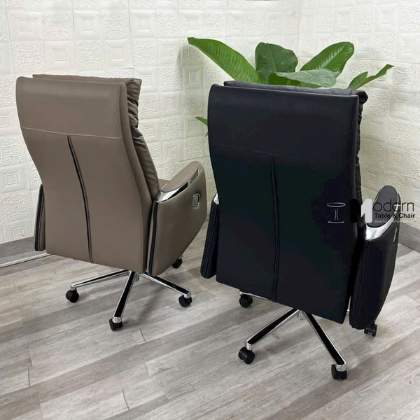 Ghế trưởng phòng lưng cao có gác chân CR07001-P