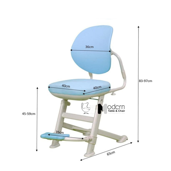 Ghế lưới học bài màu xanh CT01001-M