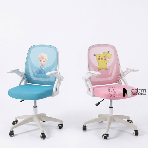 Ghế xoay học sinh hoạt hình đáng yêu CE03001-M
