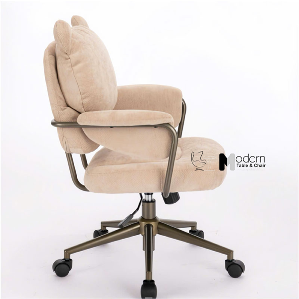 Ghế xoay nhân viên nệm vải nhỏ gọn CE23002-F