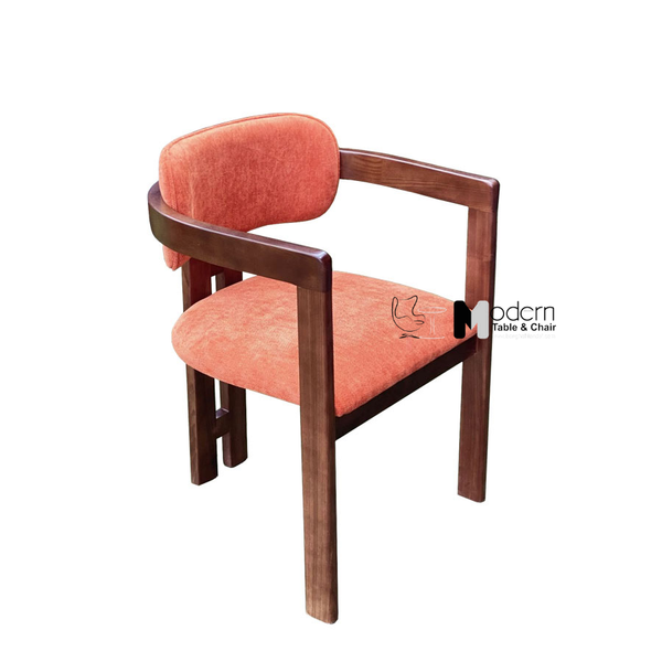 Ghế tiếp khách khung gỗ có tay vịn PALO 12-F