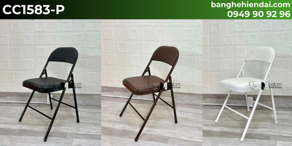 Ghế phòng ăn có nệm gấp gọn CC1583-P