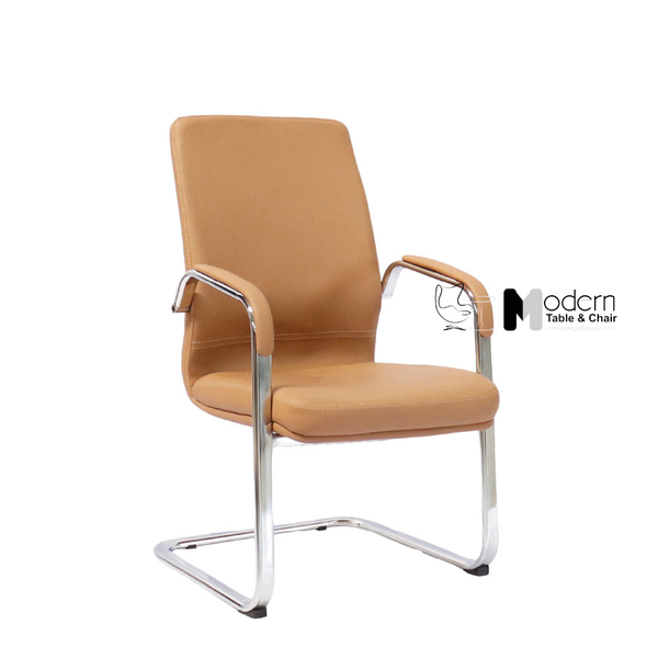 Ghế phòng họp chân quỳ lưng trung nệm dày CV08001-P