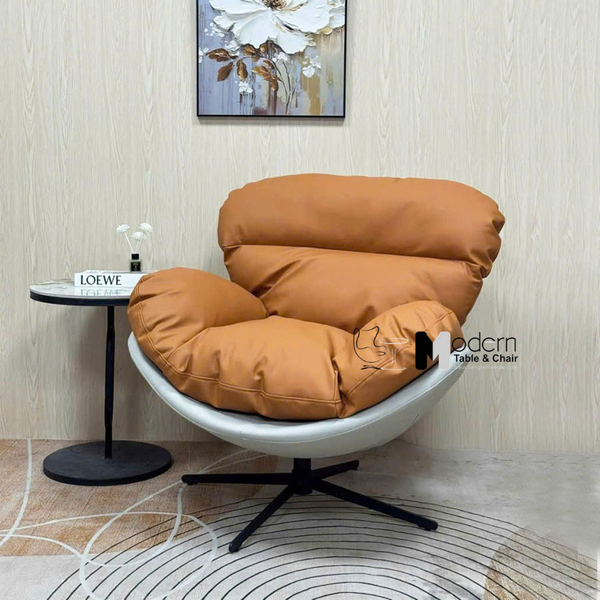 Ghế sofa xoay nệm dày decor phòng khách CL16001-P - Màu nâu