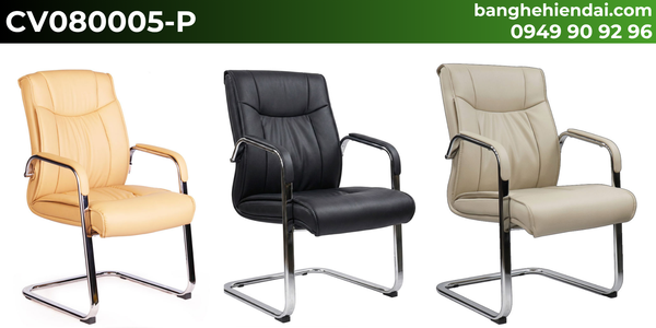 Ghế chân quỳ nệm bọc da theo yêu cầu CV080005-P