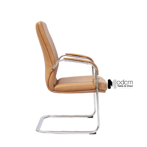 Ghế phòng họp chân quỳ lưng trung nệm dày CV08001-P