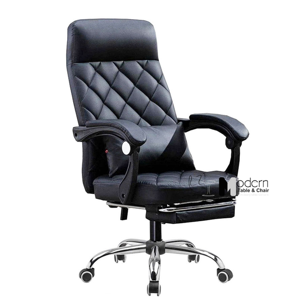 Ghế xoay văn phòng có gác chân CR19001-P