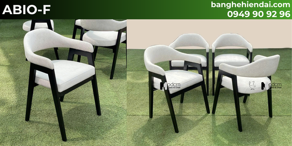 Ghế tiếp khách nệm dày ABIO 12-F