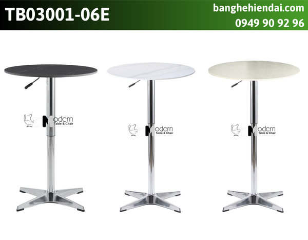 Bàn tư vấn mặt đá nâng hạ độ cáo TB03001-06E