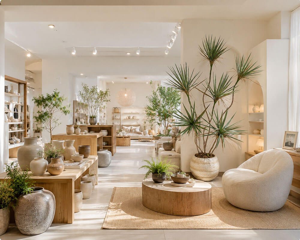 cây huyết dụ giả decor cửa hàng đẹp