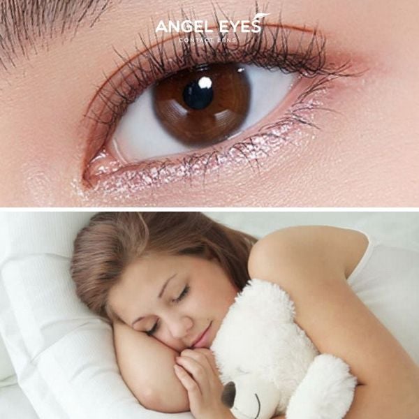 Đeo Kính Áp Tròng Đi Ngủ Có Sao Không? Sự Thật Cần Biết