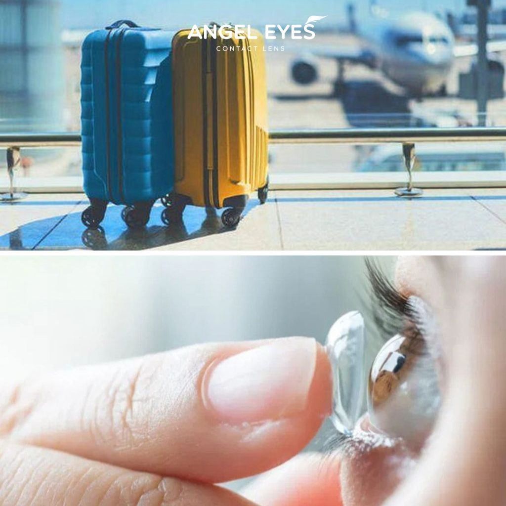 Đeo Lens Đi Máy Bay Được Không? Lưu Ý Quan Trọng Cần Biết