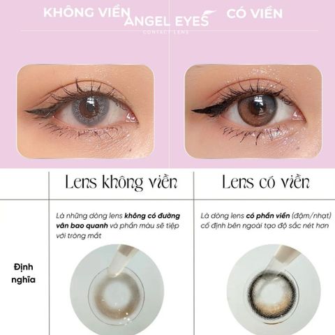 Lens Có Viền Và Không Viền - Cách Chọn Lens Phù Hợp Cho Bạn
