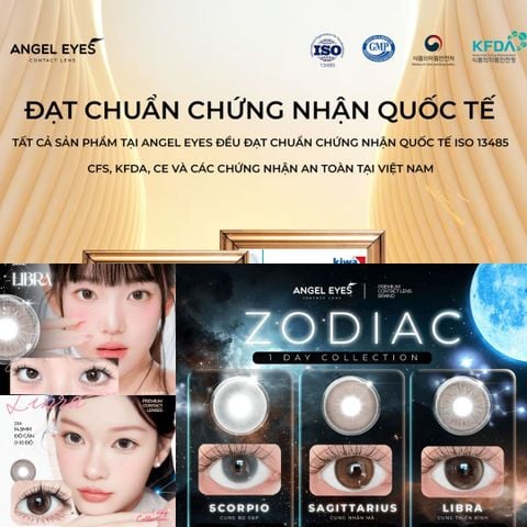 Kính Áp Tròng An Toàn: 10 Mẫu Lens Angel Eyes Đáng Mua