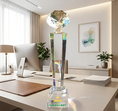 Những mẫu cúp pha lê giá rẻ