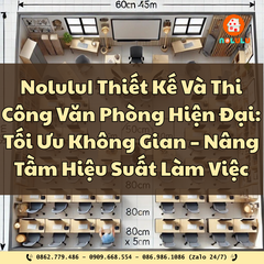 Thiết Kế Và Thi Công Văn Phòng Hiện Đại: Tối Ưu Không Gian – Nâng Tầm Hiệu Suất Làm Việc