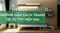 Trang trí tủ tivi đẹp và ấn tượng, độc lạ