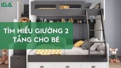 Giường 2 tầng cho bé: Giải pháp thông minh cho phòng ngủ của con