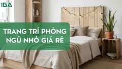 Cách trang trí phòng ngủ nhỏ với ngân sách dưới 3 triệu - rẻ nhưng đẹp mắt