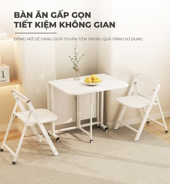 bàn ăn gấp gọn