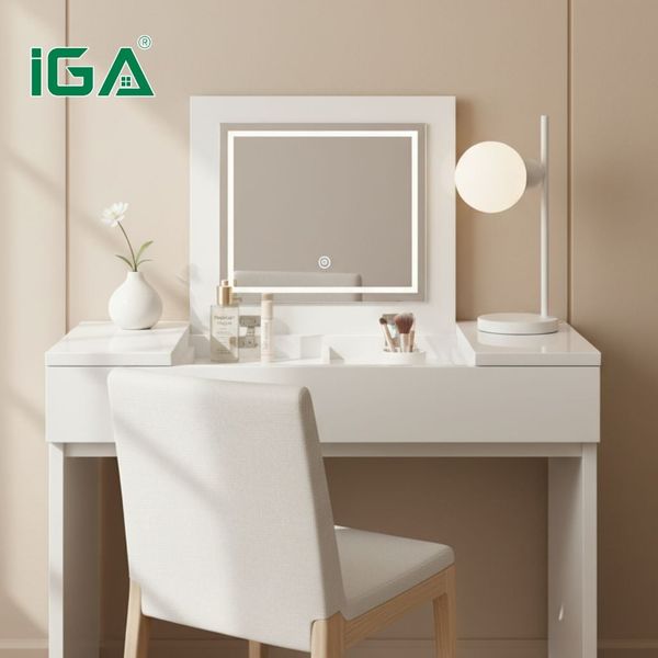 Bàn trang điểm gương gấp gọn tiện lợi