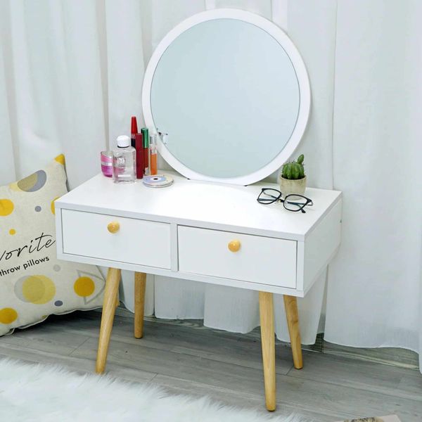 Bàn trang điểm Mini kèm gương và ngăn kéo - GP140 đẹp, hấp dẫn