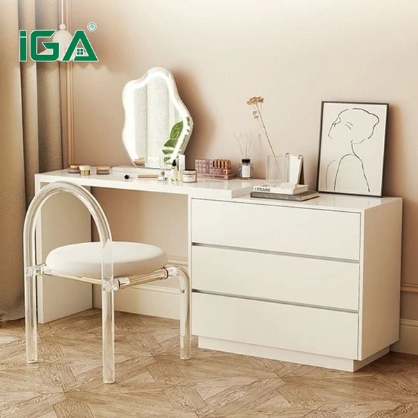 Bàn trang điểm phong cách hiện đại