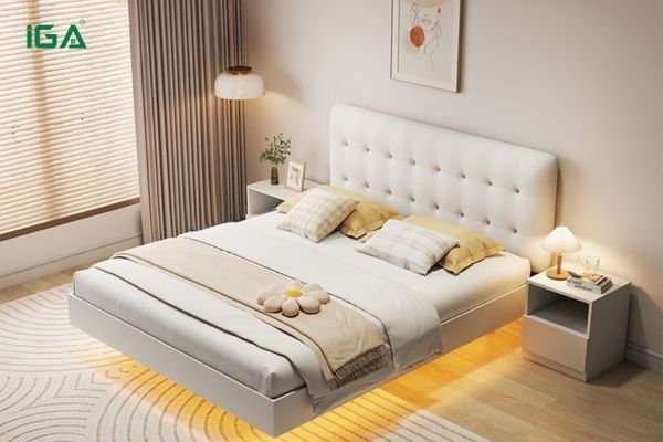 Giường ngủ hiện đại đơn giản GP346