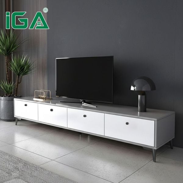 Kệ tivi để sàn phong cách Bắc Âu - GP288