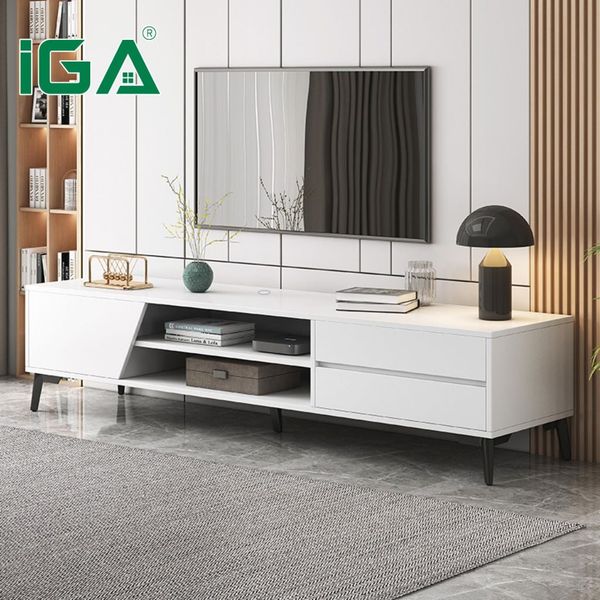 Kệ tivi thông minh thiết kế nhiều ngăn kéo