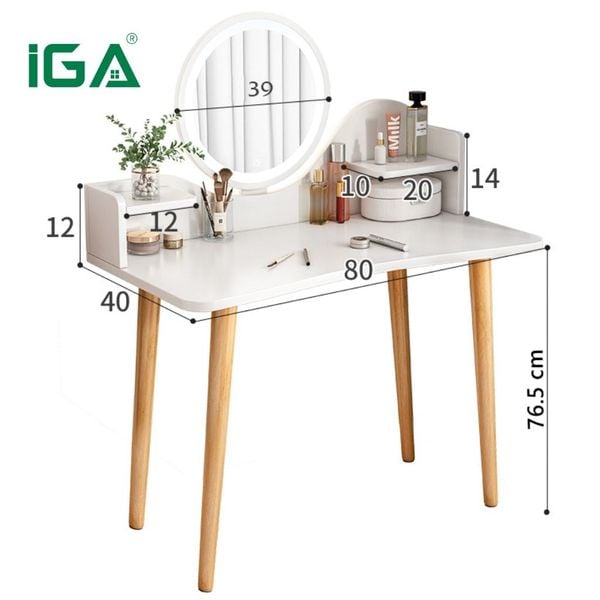 Kích thước bàn trang điểm chuẩn