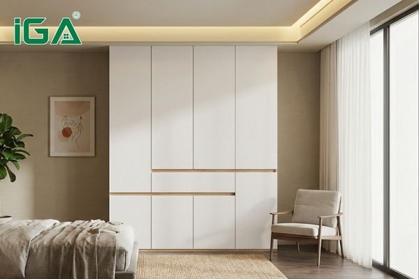 Tủ quần áo nhiều cánh tăng khả năng lưu trữ