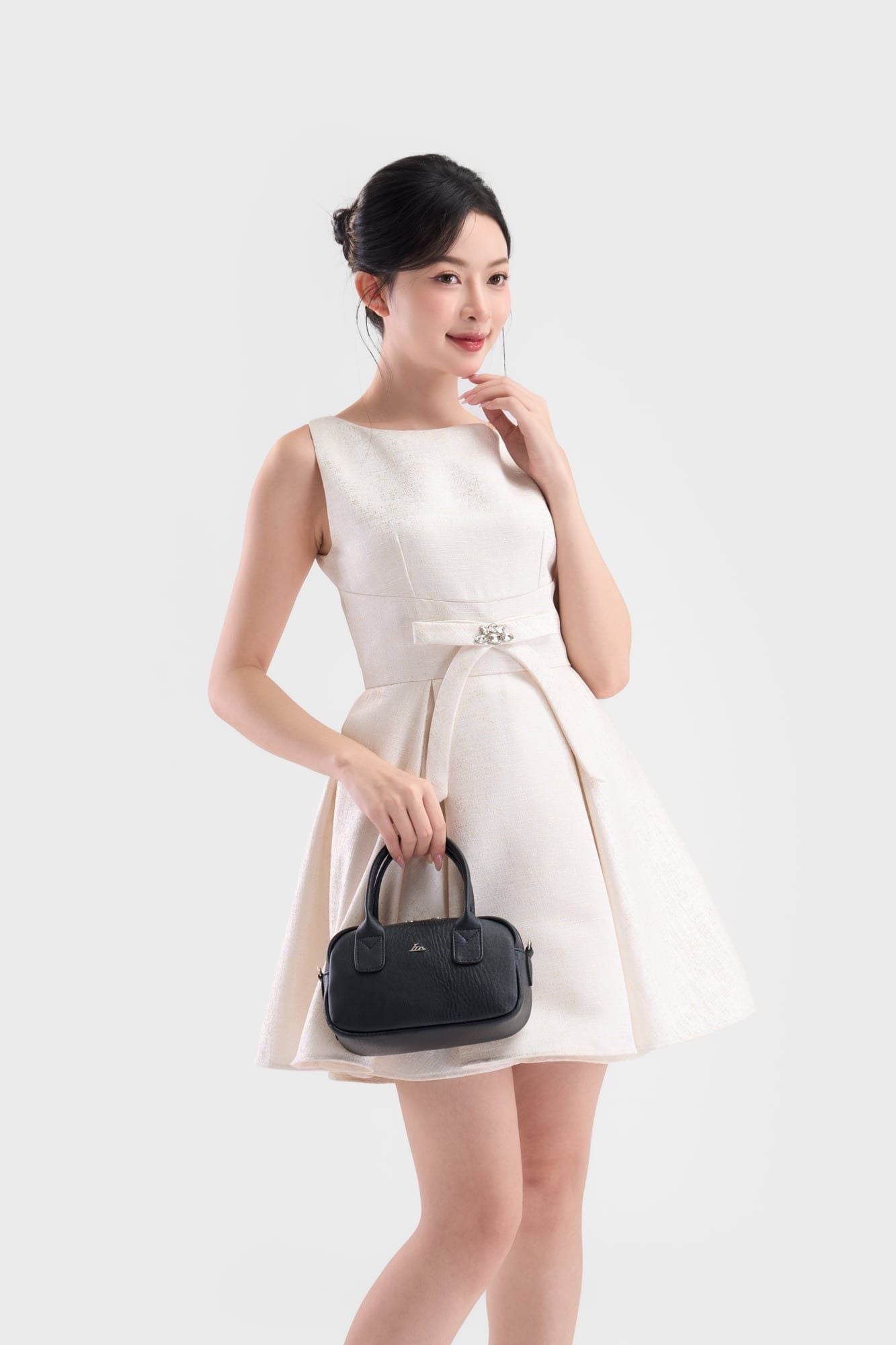 Túi Lata (Thời trang nữ basic phối quai xách - Túi xách da TX33)