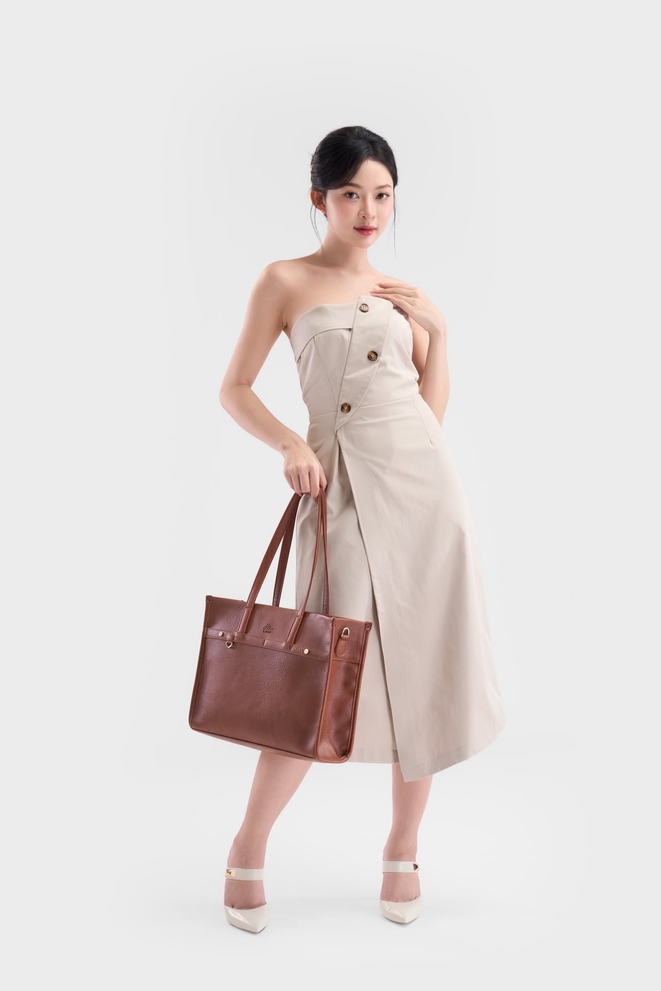 Túi Lata (Thời trang nữ form vuông tối giản - Túi xách da TX32)