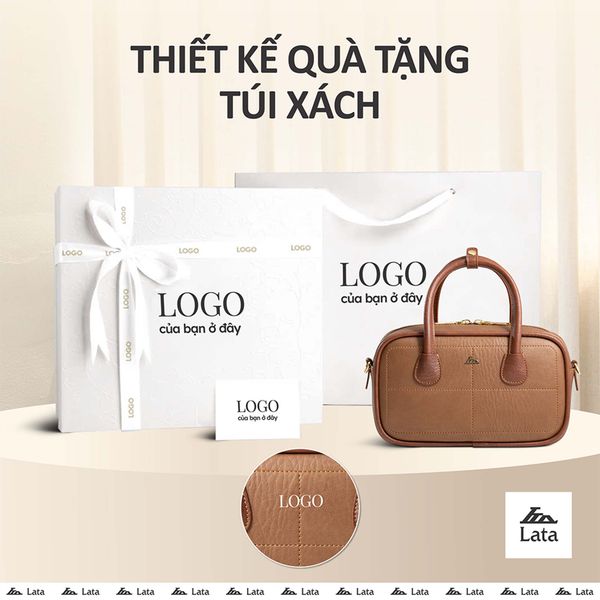 Hộp quà tặng túi đeo chéo nữ Lata HN140