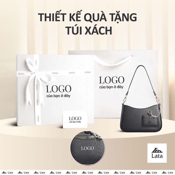 Hộp quà tặng túi đeo chéo nữ Lata HN136