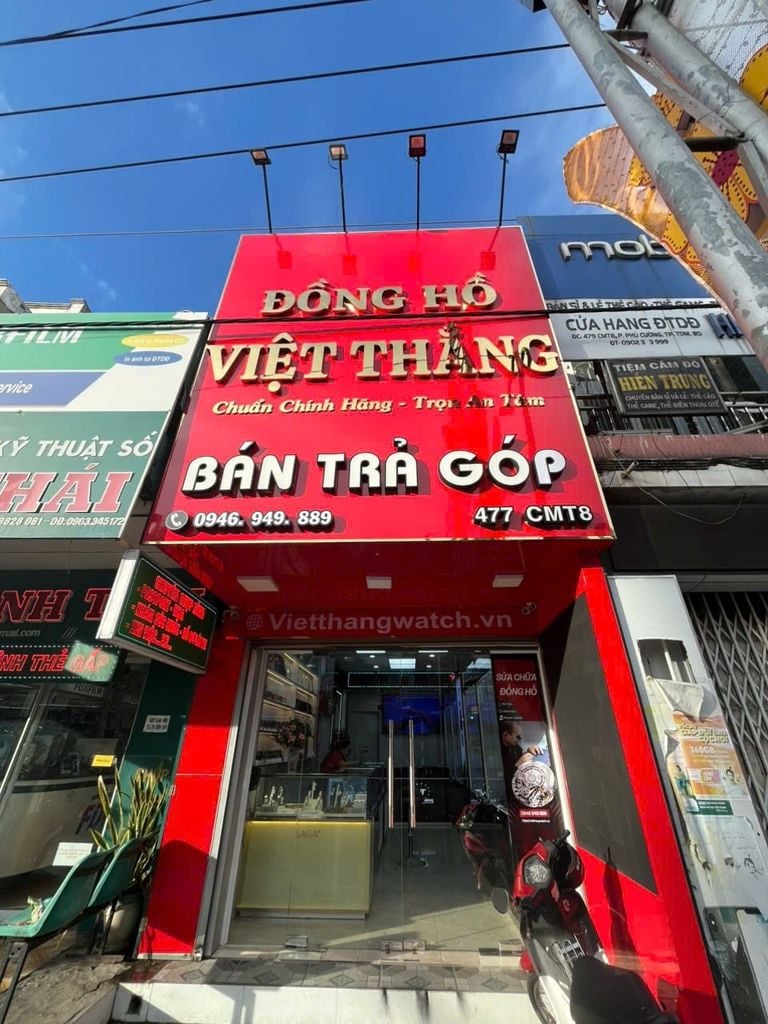 ĐỒNG HỒ VIỆT THẮNG CHÍNH THỨC RA MẮT TẠI 477 CÁCH MẠNG THÁNG 8, P. THỦ DẦU MỘT, TP.HCM