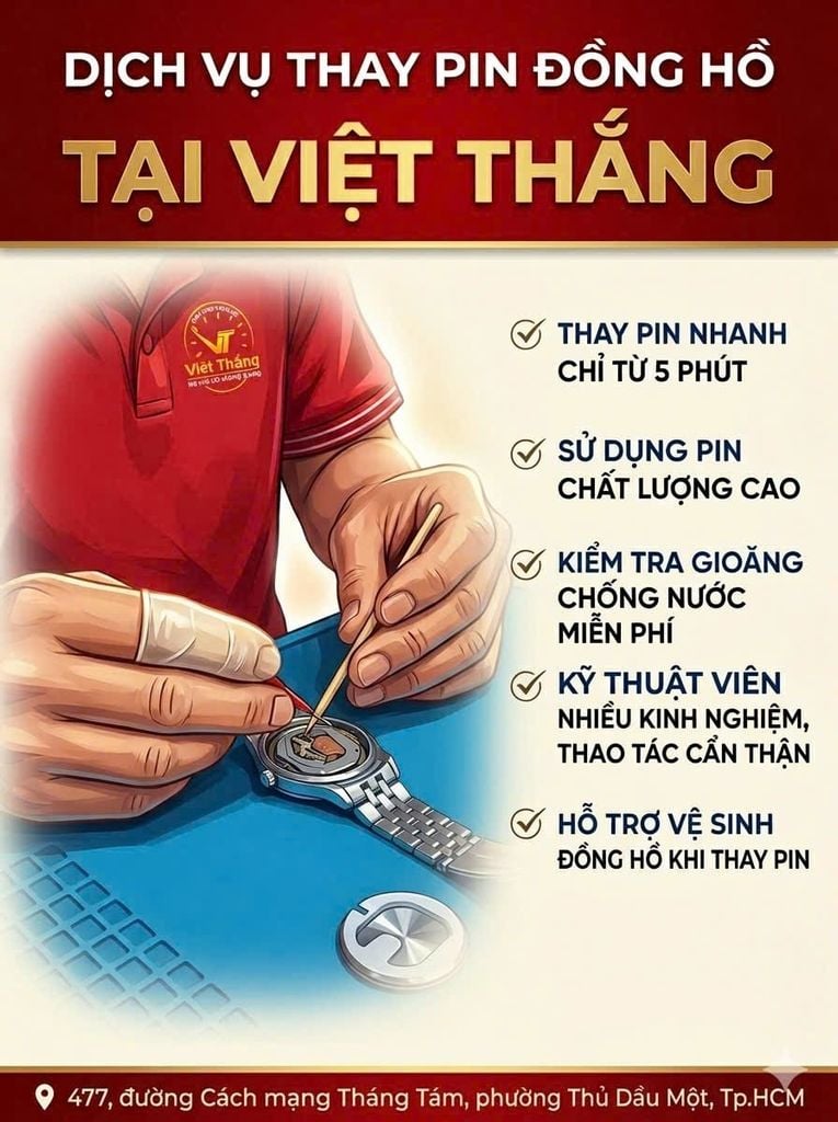 Bao lâu nên thay pin đồng hồ?