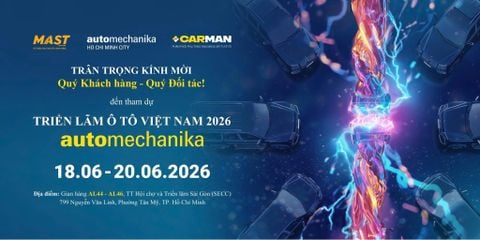 🔥 AUTOMECHANIKA 2026 SẮP BẮT ĐẦU – MAST HẸN GẶP BẠN TẠI AL44 - AL46! 🔥