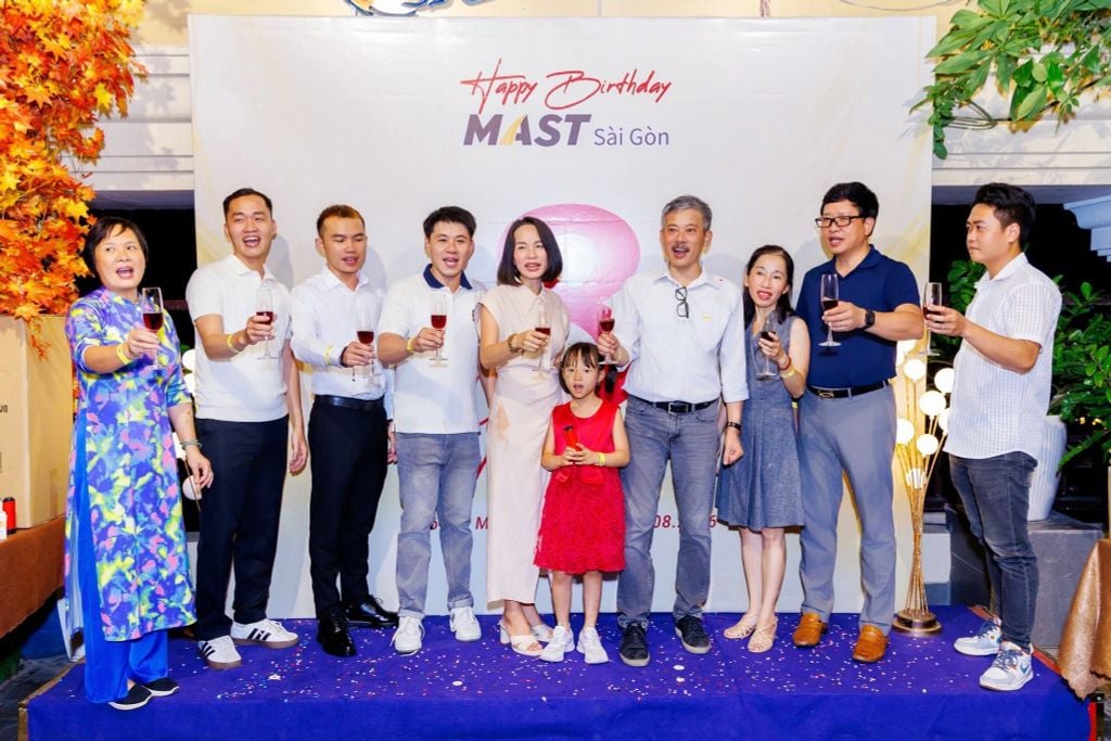 🎉 MAST SÀI GÒN – 8 NĂM MỘT HÀNH TRÌNH, VỮNG BƯỚC VƯƠN XA