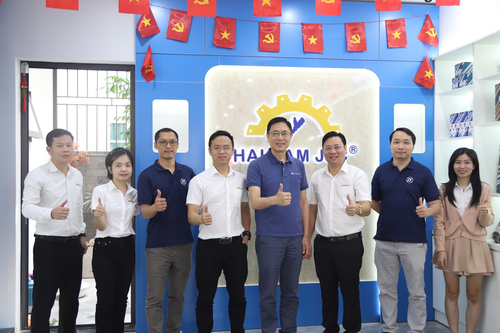 Bình Minh JSC Đón Tiếp Lãnh Đạo ZF Asia Pacific, Tăng Cường Hợp Tác Phát Triển Thị Trường Việt Nam