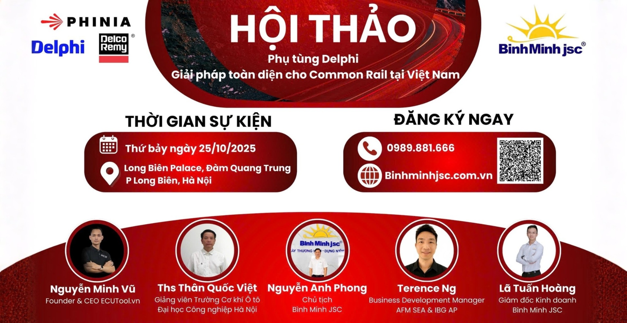 Hội thảo phụ tùng Delphi – Giải pháp toàn diện cho Common Rail tại Việt Nam