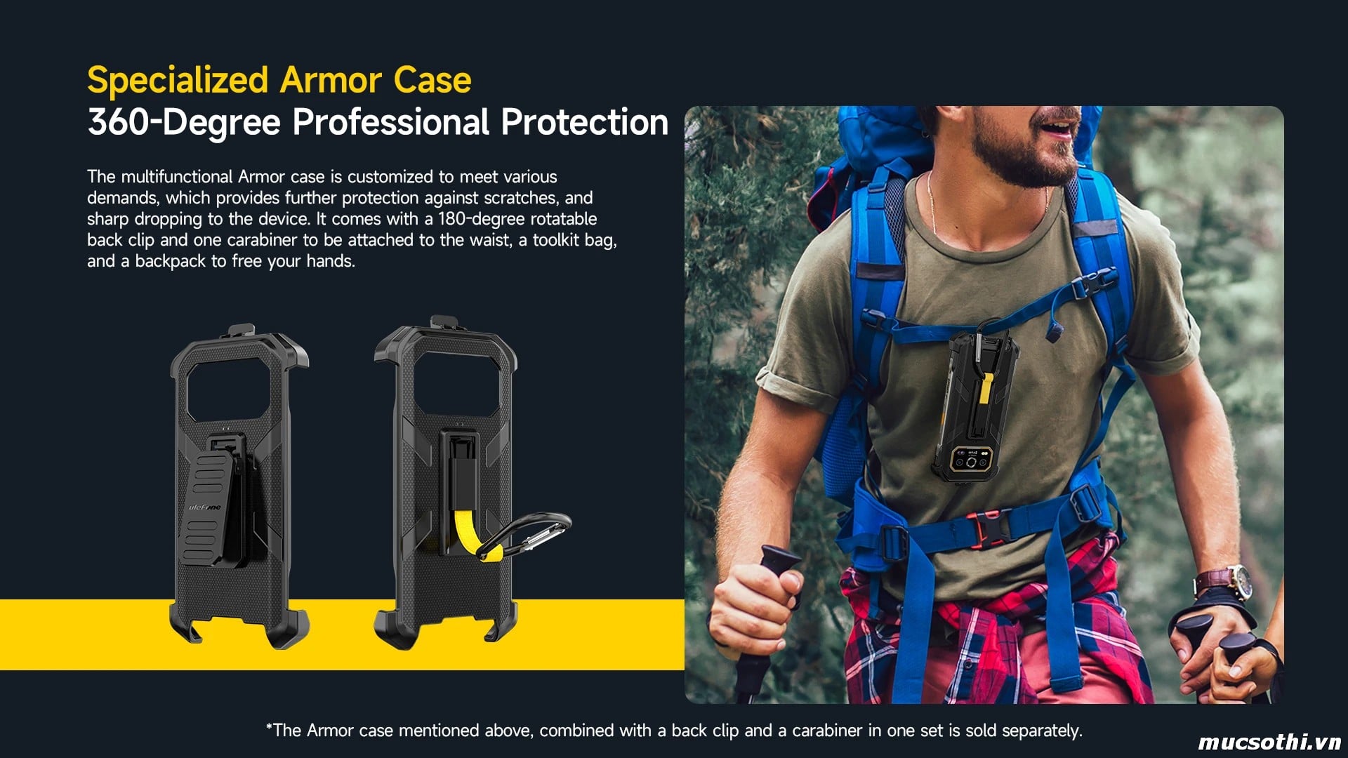 Mục sở thị Armor 27T+ chính hãng Ulefone đang được bán Giá Tốt + Khuyến mãi hấp dẫn tại Siêu Bền Pin Khủng - 09175.09195
